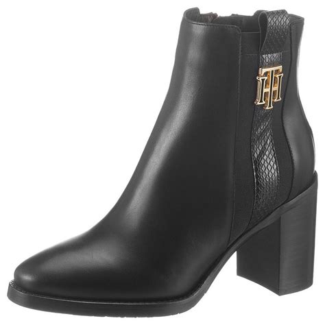 tommy hilfiger high heel boots.